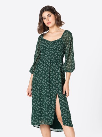 Robe HOLLISTER en vert : devant