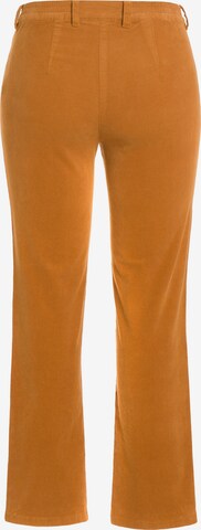 Ulla Popken Regular Pants 'Mony' in Brown