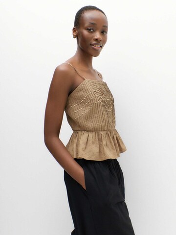 Haut Marks & Spencer en marron