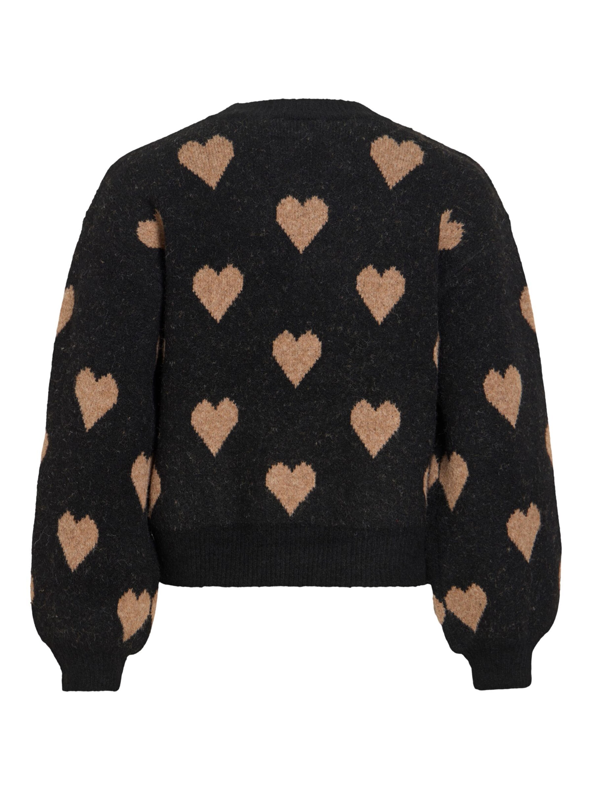 Pull-over 'VILUNA' VILA en noir