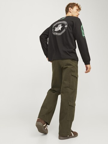 JACK & JONES Regular Cargobroek in Groen