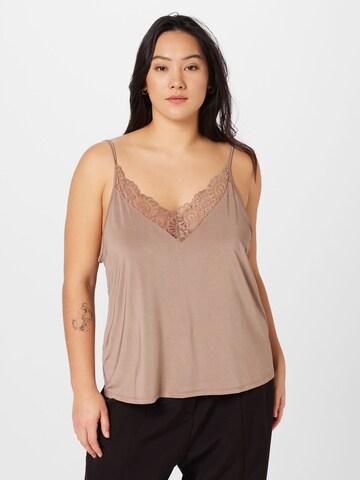 Haut 'Shelly' ABOUT YOU Curvy en rose : devant