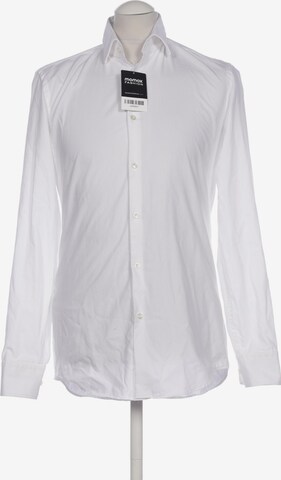 HUGO Button Up Shirt in XS in White: front