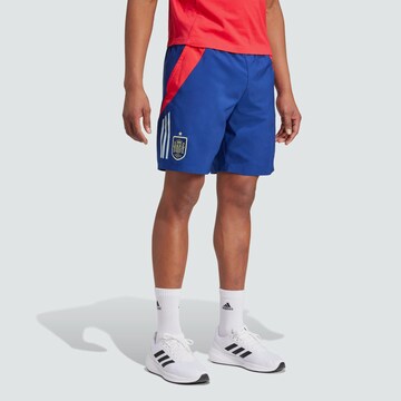 ADIDAS PERFORMANCE Regular Sportbroek 'Tiro 24' in Blauw: voorkant