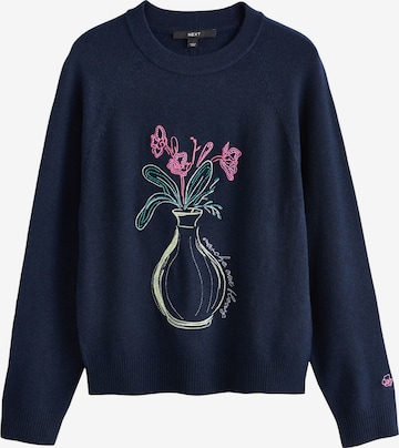 mėlyna Next Megztinis: priekis