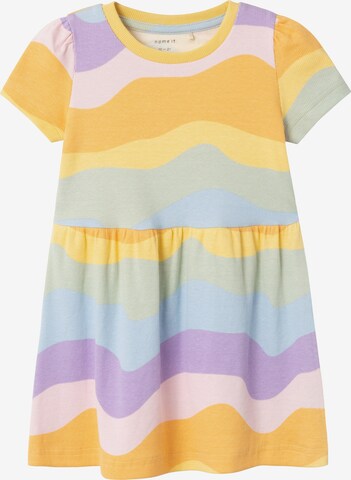 NAME IT - Vestido 'HERMINA' em mistura de cores: frente