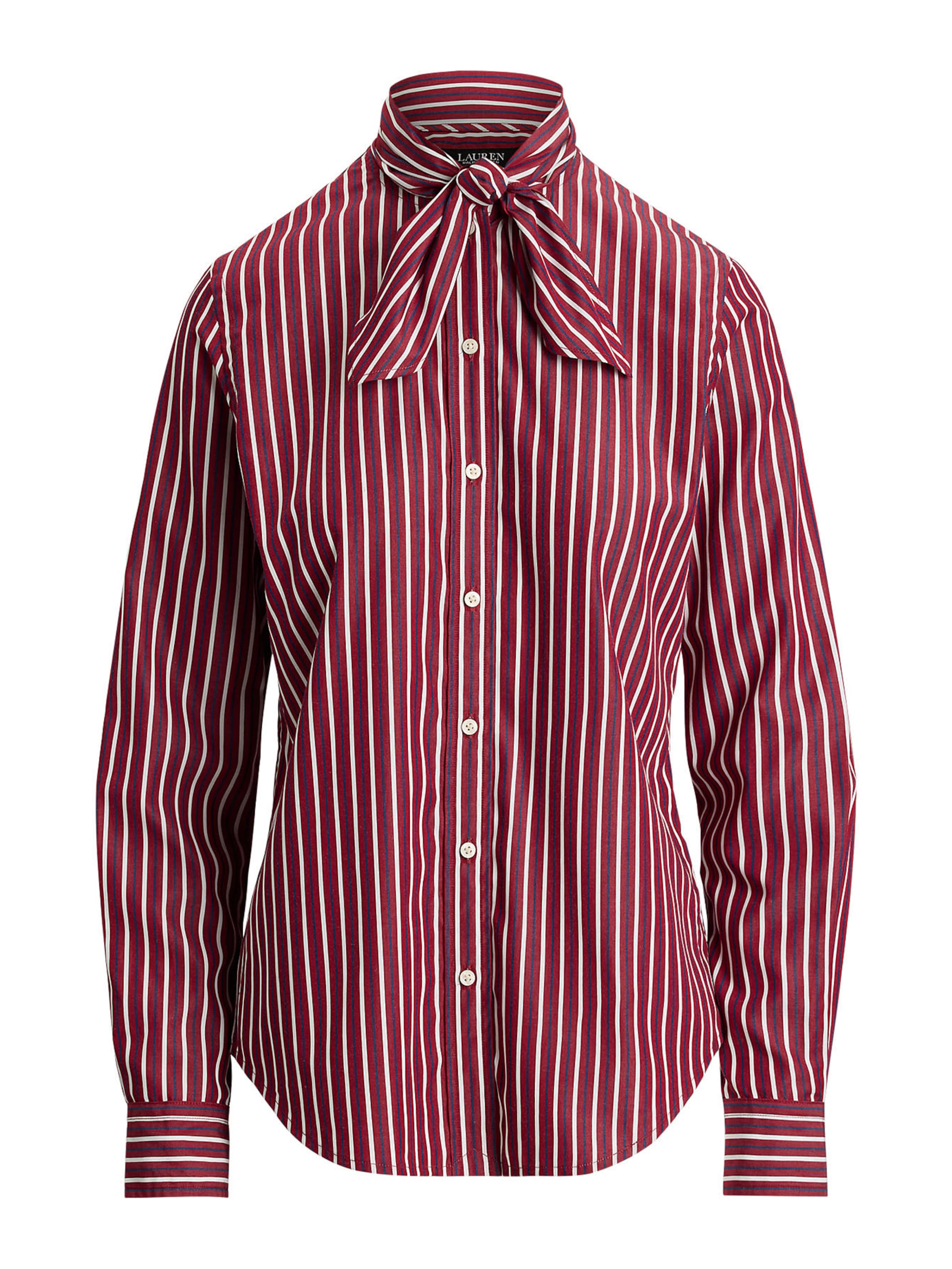 Lauren Ralph Lauren Μπλούζα σε κόκκινο: μπροστά