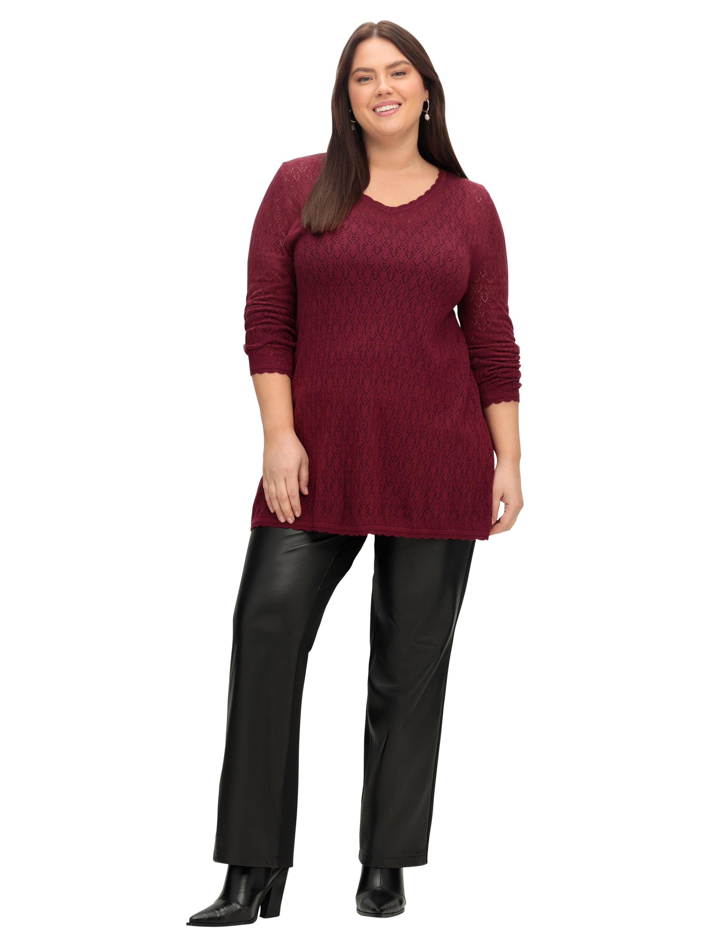 SHEEGO Свитер в Красный