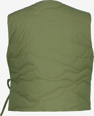 Ulla Popken Vest in Green