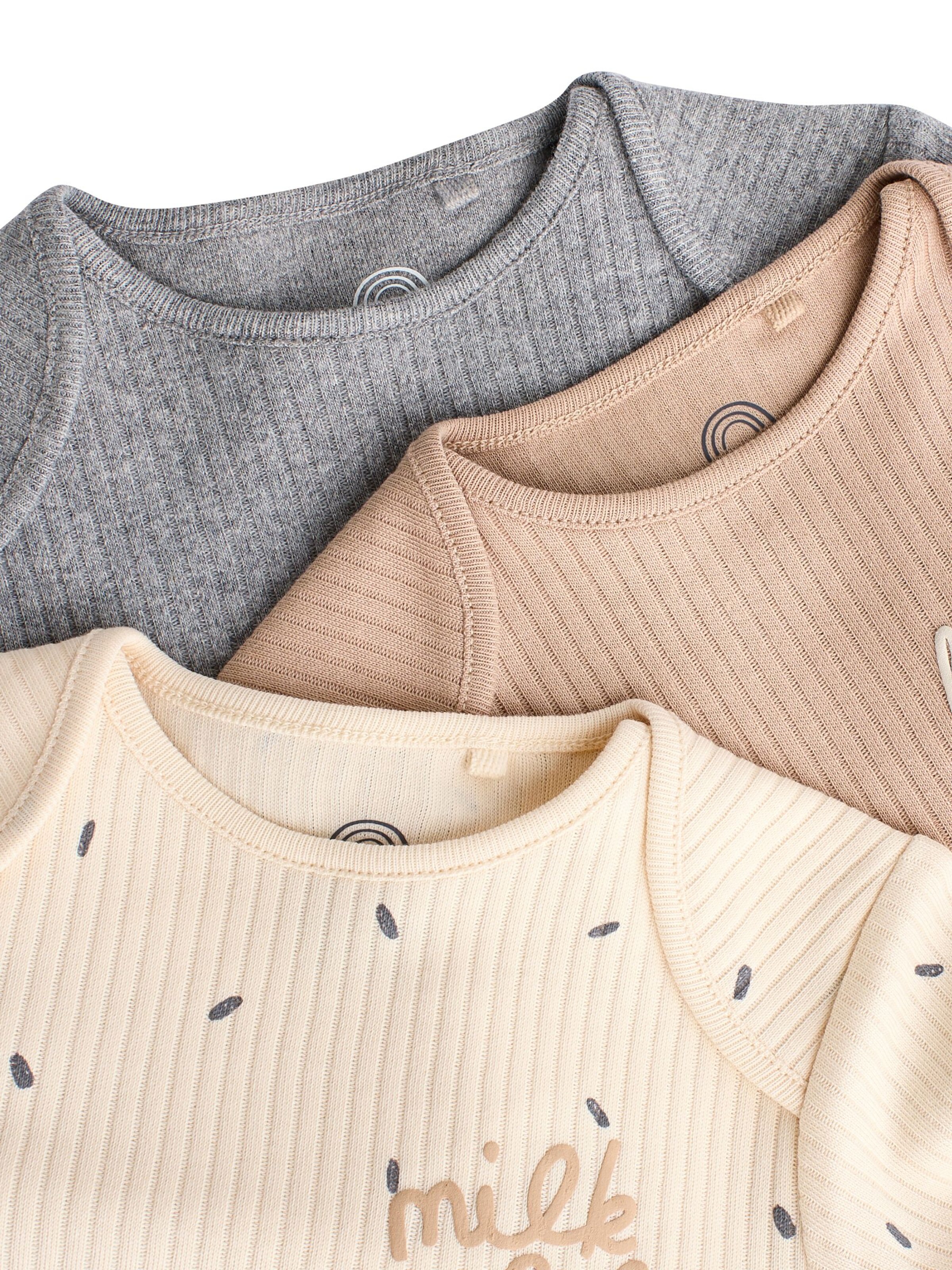 Confezione Da 3 Tutine In Cotone 100% Per Neonati – Stampe Animalier, Guanti E Suola Antiscivolo