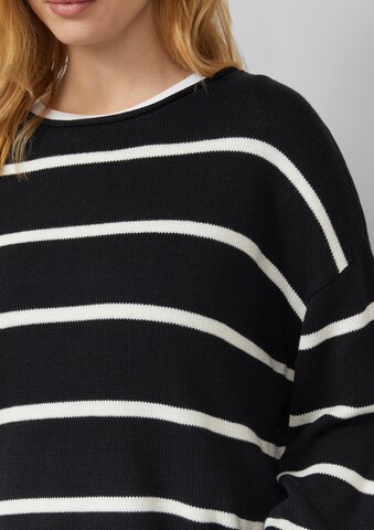 s.Oliver Oversized trui in Zwart