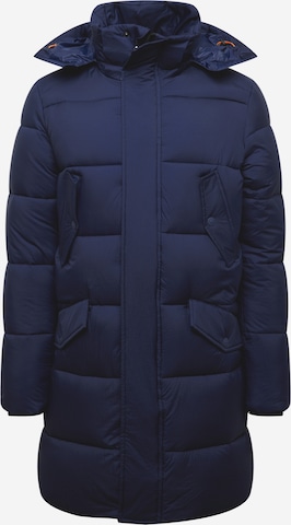 Manteau d’hiver 'Jeremy' SAVE THE DUCK en bleu : devant