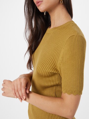 VILA Sweater 'GABBI' in Yellow