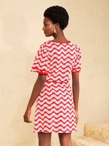 love & roses Kleid in Rot