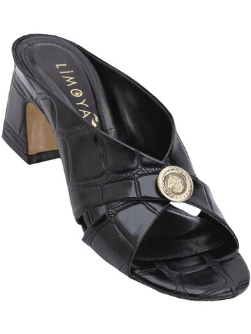 Limoya Mule 'Dinara' in Black: front