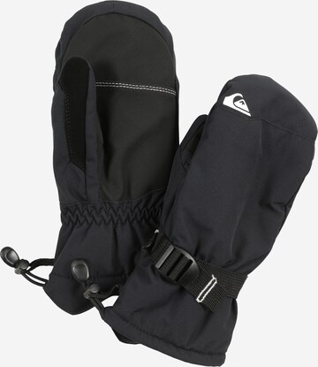 QUIKSILVER Athletic Gloves 'MISSION' in Black: front