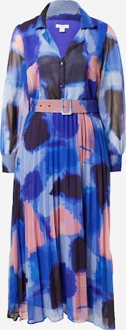 Warehouse - Vestido en azul: frente