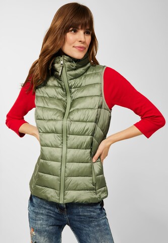 CECIL Bodywarmer in Groen: voorkant