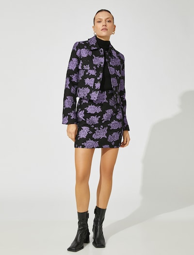 Koton Rock in lavendel / schwarz, Produktansicht