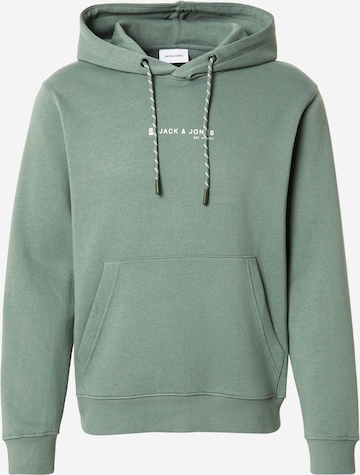 JACK & JONES - Sweatshirt 'JJSKI' em verde: frente