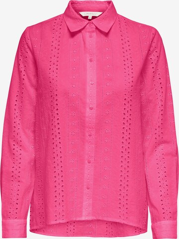 ONLY - Blusa 'Alfie' en rosa: frente