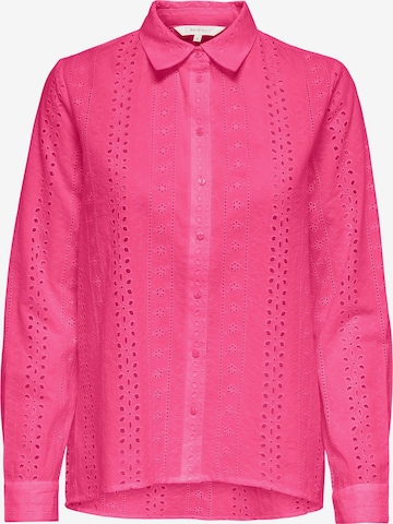 ONLY - Blusa 'ALFIE' em rosa: frente