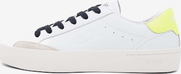 SUN68 Sneakers in White: front