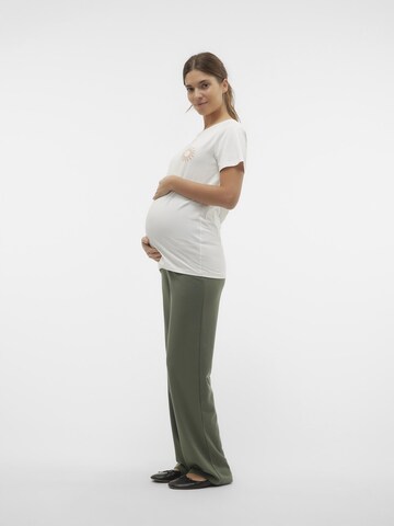 Regular Pantalon MAMALICIOUS en vert