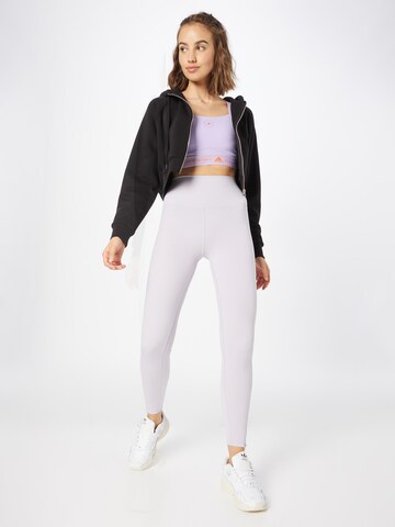 ADIDAS SPORTSWEAR Skinny Sporthose in Lila