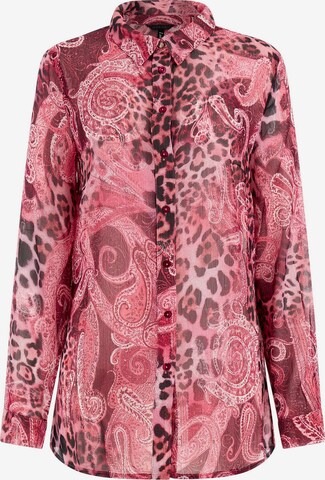 GUESS Blouse 'Clouis' in Roze: voorkant