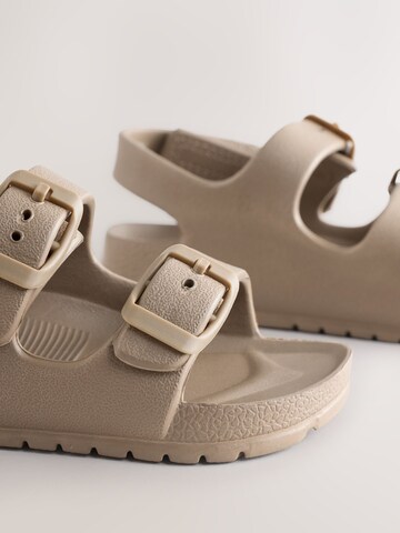 Next Открытая обувь в Бежевый