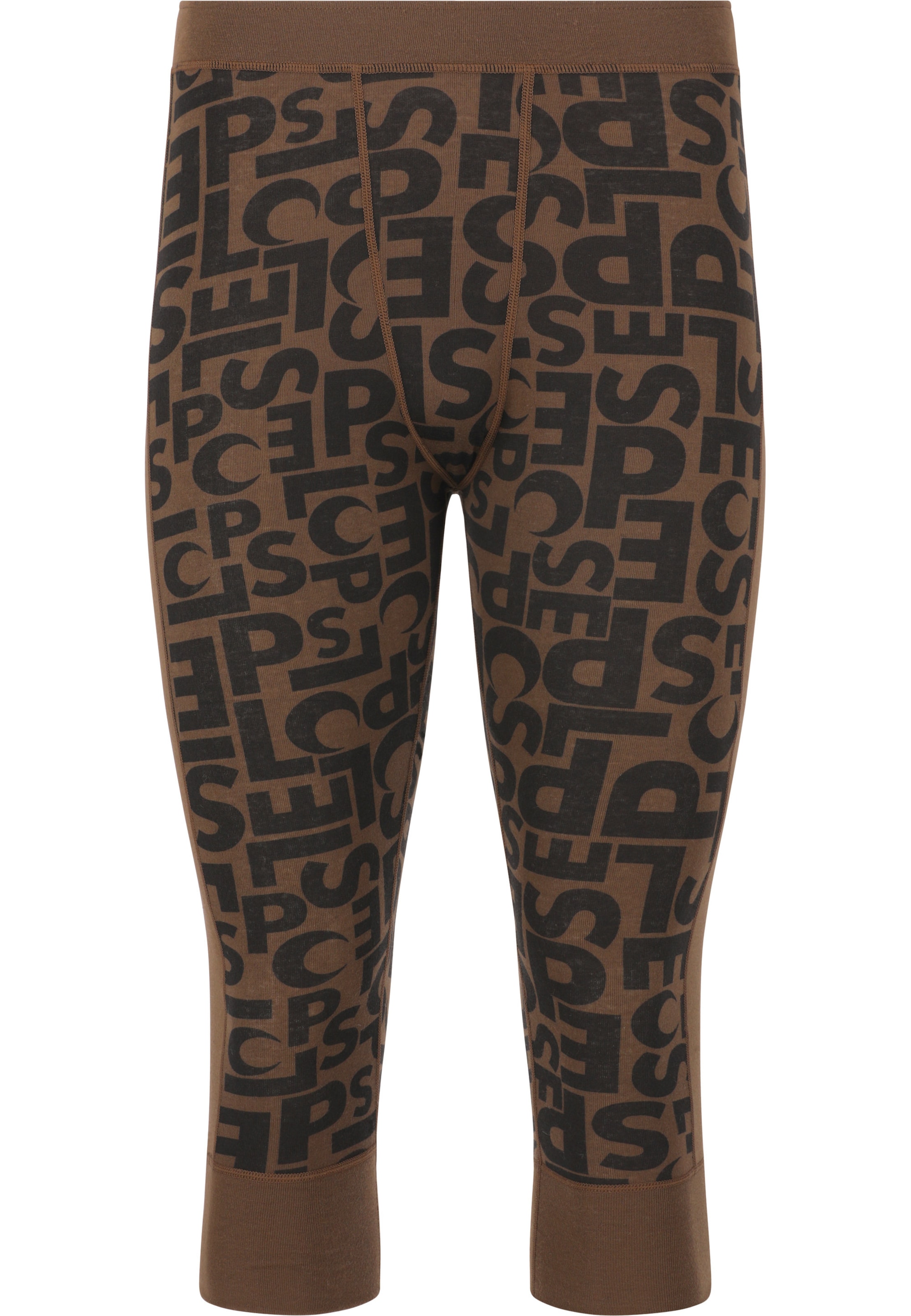 SLOPE Baselayerhose 'Rei' in Schwarz: Vorderseite