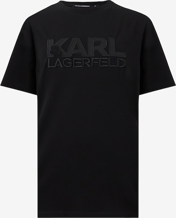 Karl LagerfeldMajica - crna boja: prednji dio
