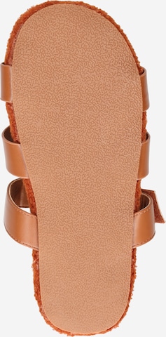 Public Desire Strap sandal 'HOT FUZZ' in Brown