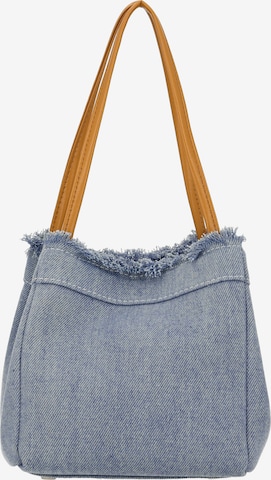 Usha - Shopper em azul: frente