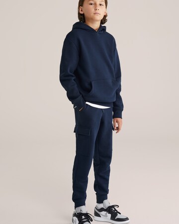 WE Fashion Sweatshirt in Blauw