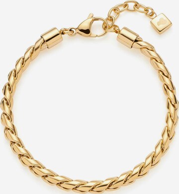 LEONARDO Bracelet in Gold: front