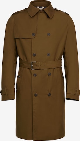 ESPRIT Between-Seasons Coat in Green: front