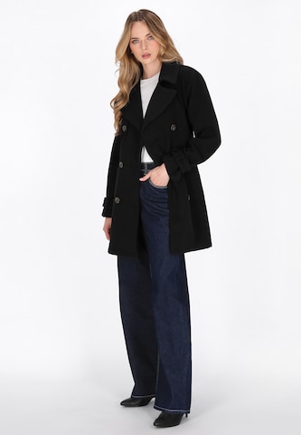 Manteau mi-saison DreiMaster Vintage en noir