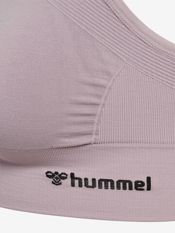 Hummel Bustier Biustonosz sportowy 'TIFFY' w kolorze fioletowy
