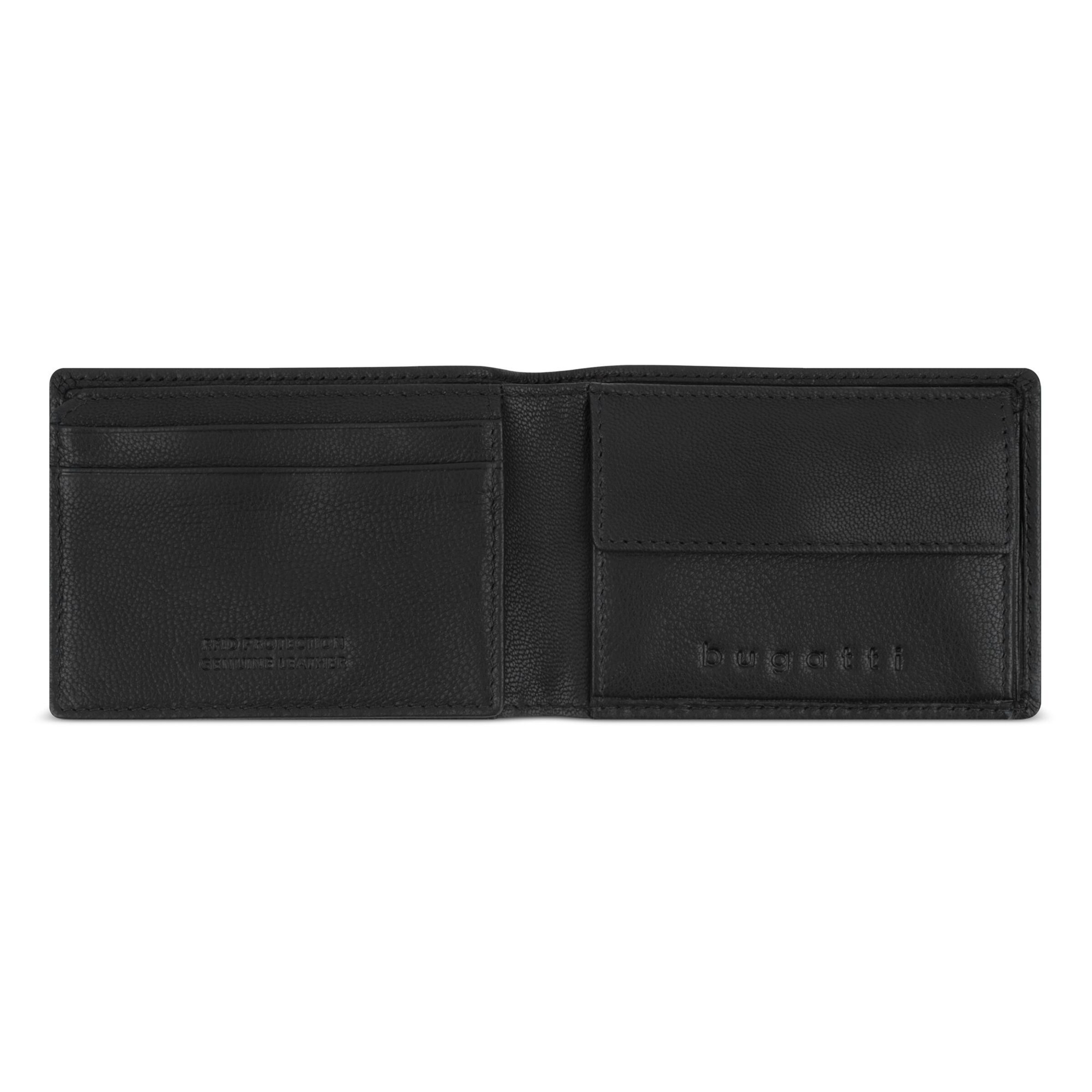 bugatti Geldbörse 'Black Magic' in Schwarz