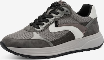 Tamaris Rövid szárú sportcipők - szürke: elől