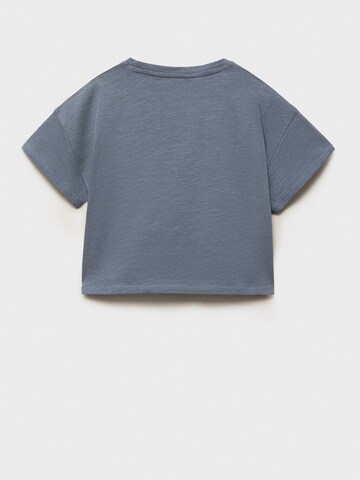 MANGO KIDS Tričko 'PARIS' – modrá