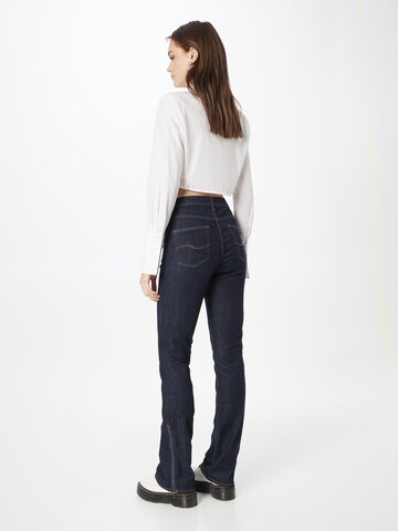 QS Flared Jeans in Blauw