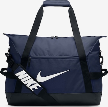 NIKE Sports Bag in Blue: front