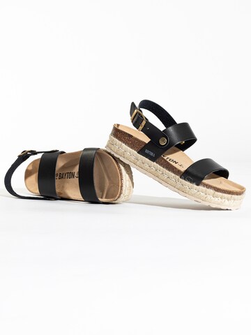 Bayton Sandal in Black