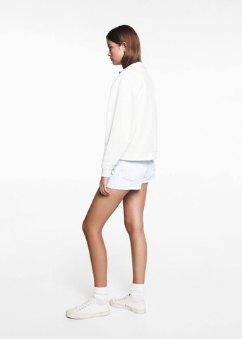 Sweat-shirt 'Barca' MANGO TEEN en blanc