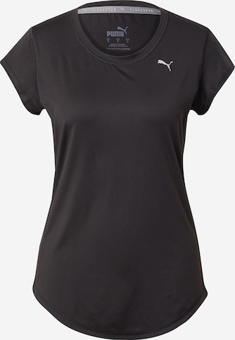 PUMA Performance Shirt in Black: front