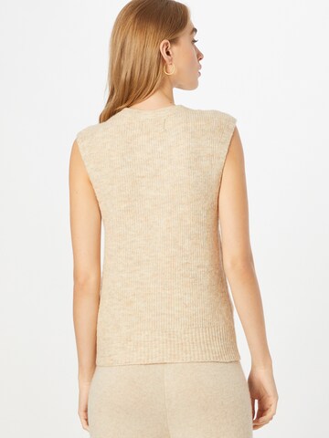 PIECES - Pullover 'Ellen' em bege