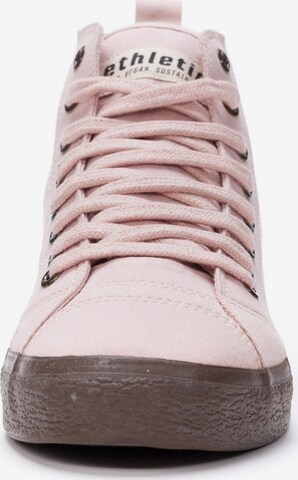 Ethletic Sneaker 'Fair Goto High Cut' in Pink